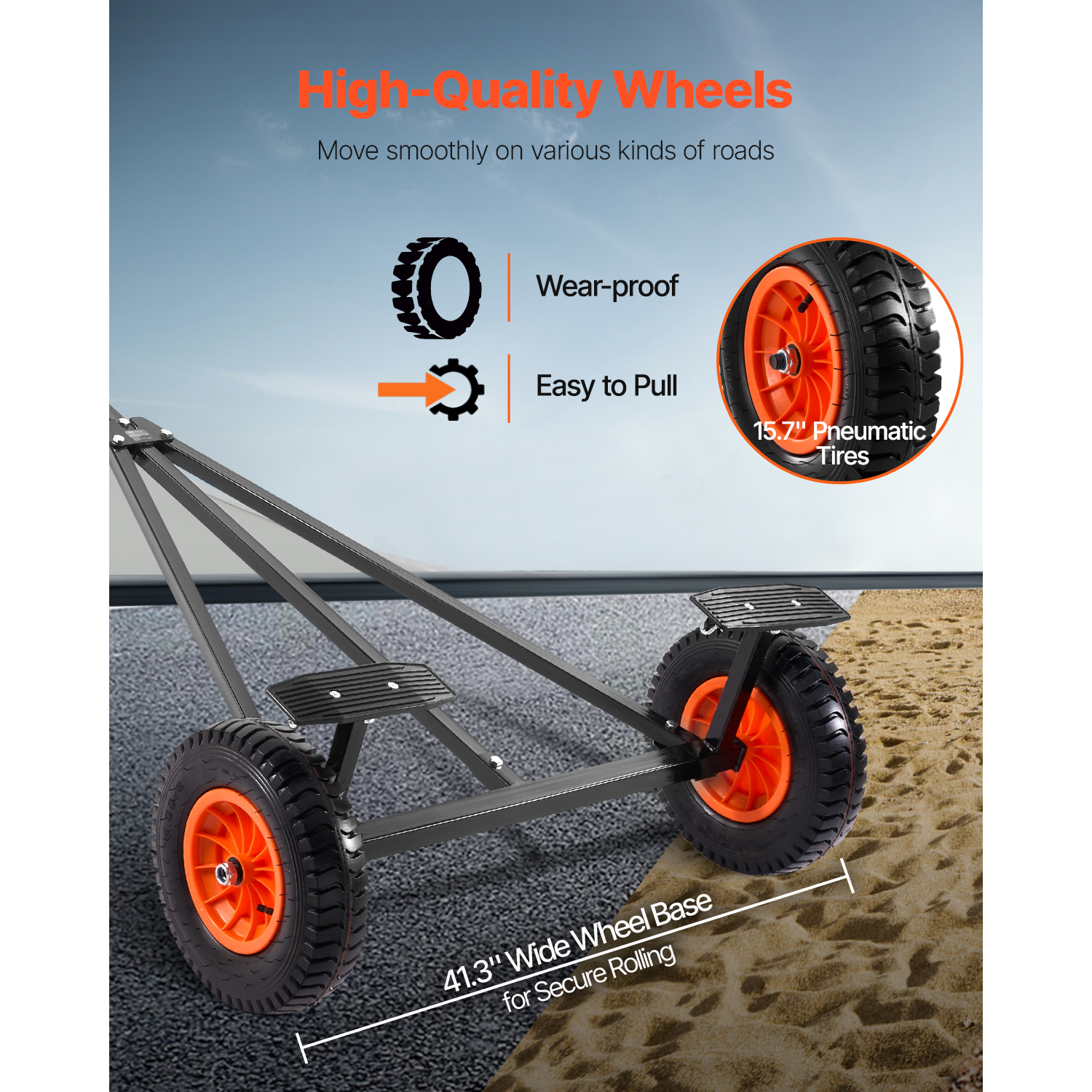 SucceBuy 420lbs Boat Trailer D - Fishing Boat Trailer บทวิจารณ์และราคา