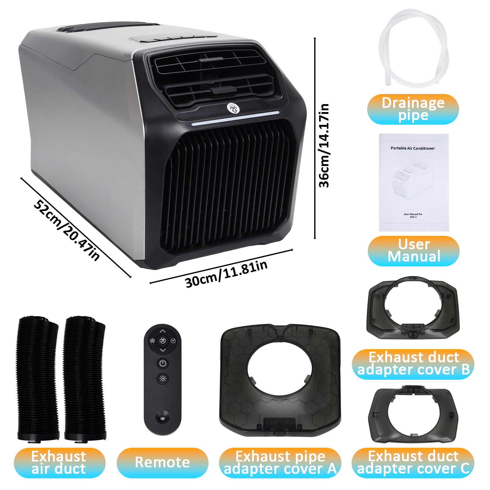 6800BTU Portable Air Condition - Fishing Boat Trailer บทวิจารณ์และราคา